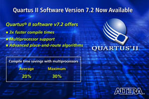 Quartus II软件版本7.2