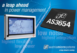 奧地利微電子AS3654電源管理產品