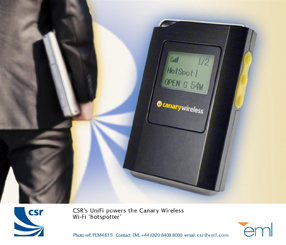Canary Wireless數位熱點偵測掃描器HS20