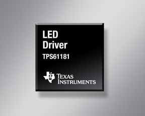 TI推出创新6信道的40 V白光LED驱动器