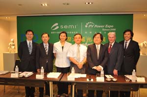 PV Power Expo Taiwan 2008聚焦薄膜技術、多晶矽原料發展、標準與認證、人才培育四大主題。（來源：廠商）