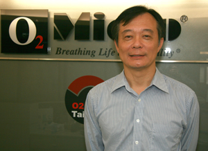 圖為O2 Micro技術發展部副總經理James Wang。（Source：HDC）
