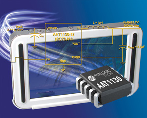 AnalogicTech新降壓轉換器可操作於2.5MHz高切換頻率以保持低輸出電壓漣波
