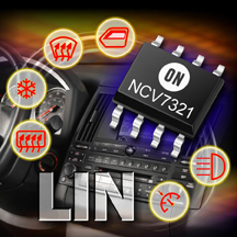 ON推出性能更优越的独立式LIN收发器