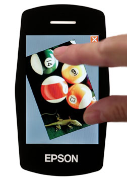 Epson发表适用手持装置之小尺吋液晶显示器