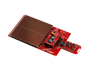 尺寸仅信用卡大小的 eZ430-RF2500-SEH 套件结合 Cymbet 公司的 EnerChip薄膜电池技术与TI MSP430 微控制器、CC2500 射频收发器及开发工具