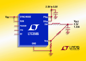 Linear推出高效率、同步降压稳压器 BigPic:315x225