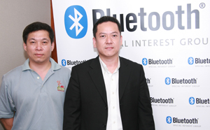 图右为Bluetooth SIG亚太区及日本市场总监苏国良，左为台湾技术市务经理吕荣良。(Source：HDC)
