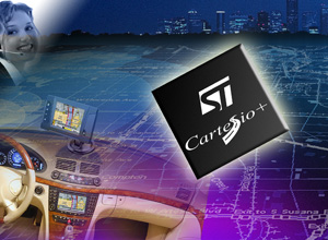 ST推出适用车用及可携式导航之GPS芯片
