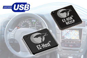 Cypress推出兩款通過汽車規格驗證USB元件