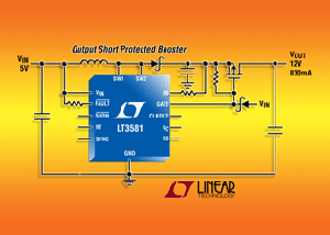 Linear推出一款電流模式、定頻升壓DC/DC轉換器 BigPic:315x225