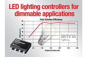 TI與Lemnis Lighting合推新LED燈參考電路板