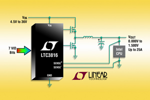 Linear推出IMVP-6/6+/6.5单相DC/DC控制器