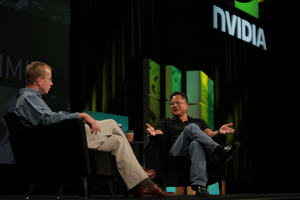 Nvidia执行长黄仁勋在上周的GTC论坛上，畅谈平板计算机的未来及其将对PC产业的冲击。(数据源：Nvidia)