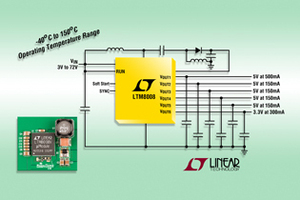 Linear推出六组输出DC/DC µModule稳压器 BigPic:315x210