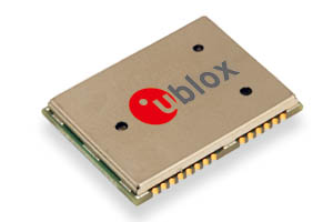 u-blox的GLONASS接收器原型，以LEA-6H GPS接收器模块为基础。
