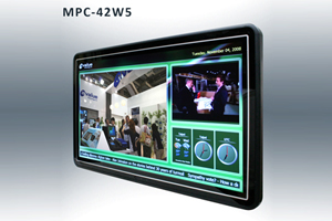 安勤推出新款42吋超薄型智慧省電電子看板