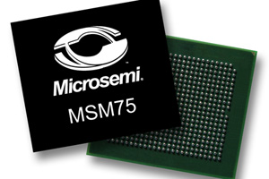 Microsemi推出SATA储存系统系列产品，最高可提供75GB的NAND闪存固态储存容量。