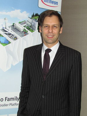 英飛凌工業及多元電子微控制器部門資深協理Stephan Zizala BigPic:450x600