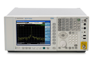 Agilent的EXA信号分析仪，涵盖的频率范围最高达44 GHz