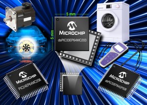 Microchip日前推出70 MIPS dsPIC33E和PIC24E产品系列