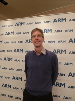 ARM企业营销与投资人关系副总裁Ian Thornton。(图片来源:ARM)
