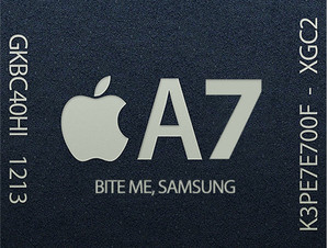 Apple A7行动处理器。 BigPic:528x399