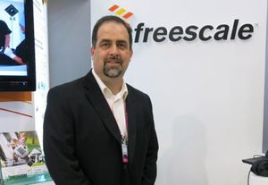 Freescale感測器和致動解決方案部、陀螺儀和組合設備事業部總監Wayne Chavez。(攝影/劉佳惠)