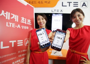 韓國力推LTE-A網路（圖/gsminsider.com）