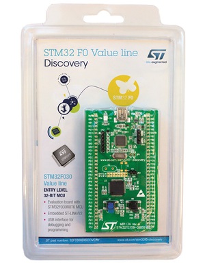 意法半導推出STM32F030超值型系列微控制器探索套件