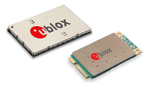 u-blox的TOBY-L2和MPCI-L2 4G LTE模組可支援高頻寬的汽車、網路和視訊應用，並可向下相容於2G和3G標準。