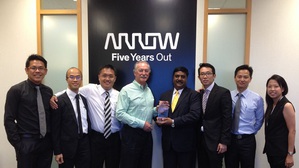 Arrow亚洲销售团队恭贺Littelfuse SE亚洲销售团队荣获年度最佳供货商奖