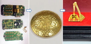 全环保黄金饰品的制作来源示意图