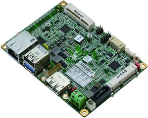 Pico-ITX产品将SoC设计在背面并整合散热板，让系统整合商可快速安装到系统