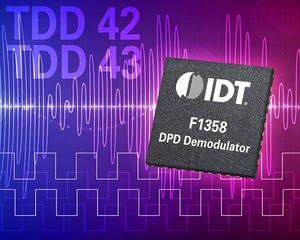 F1358操作頻率為TDD頻段42和43，具備高線性度和高整合度，能夠減低成本、板材面積與電路功率耗損。