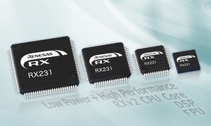 以RX231微控制器為工業感測器及醫療保健設計提供電源效率及數位濾波信號處理功能