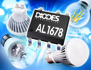 AL1678 LED驱动器系列，适合驱动那些毋须符合功率因数高于0.7的通用照明产品内的非调光LED改型灯泡。