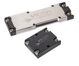 新款 AC 前端模組採用可底盤安裝的穩健封裝提供高達 400 W 的隔離 24 V 或 48 VDC 電源