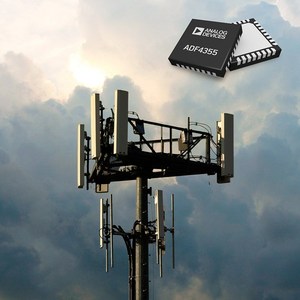 整合VCO的新款PLL合成器ADF4355的工作頻率可高達6.8 GHz