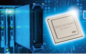 Socionext开发一款全新高速、低功耗伺服器，内建最新发表的多核心处理器「SC2A11」及全新高速CPU对CPU平行通讯技术。