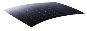 新开发的HIT汽车太阳光电模组能产生电力，并为动力电池和12V电池充电（source：Panasonic）
