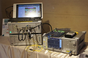 安立知BERTWave MP2110A 系列是一款多合一的儀器，可用於評估光通訊系統所使用的光模組與光元件所需的同步誤碼率 (BER) 測量與眼圖分析