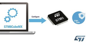 新款STM8CubeMX图形介面配置器将让8位元STM8微控制器的产品设计变得更简易与迅速。
