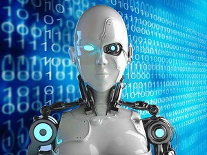人工智慧(AI)帶動機器人商機爆發，語音助理機器人將占服務型機器人市場近五成，圖為2016年服務型機器人各應用類別市場占比。