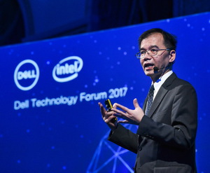 戴爾台灣區總經理廖仁祥於Dell Technology Forum發表演講
