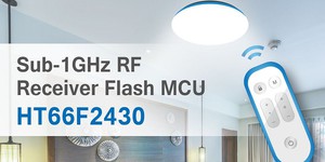具低耗電、高接收靈敏特性的RF超再生OOK Receiver A/D Type SoC Flash MCU – BC66F2430
