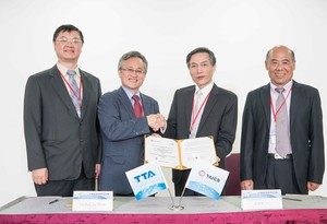 TAICS与TTA签署合作备忘录，将於5G、资讯安全与IoT等标准建立合作框架。