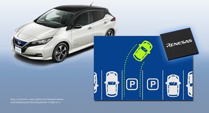 瑞萨高效能汽车晶片已获Nissan(日产汽车)采用在新款电动车LEAF车系纯的全自动停车系统ProPILOT Park上。