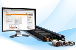 igus 線上 QuickChain.100 工具可實現拖鏈系統的簡單和快速的裝配，甚至是客製化電纜的系統，包括使用壽命計算和 CAD 資料。（來源：igus GmbH）
