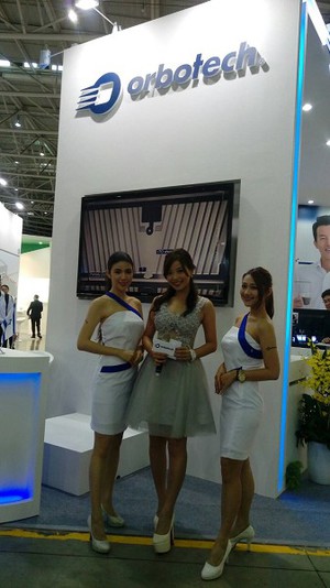 奧寶科技在 2017 年 Touch Taiwan 展覽會上重點展出設計旨在提升良率與優化生產線的OLED及高階顯示器製造方案